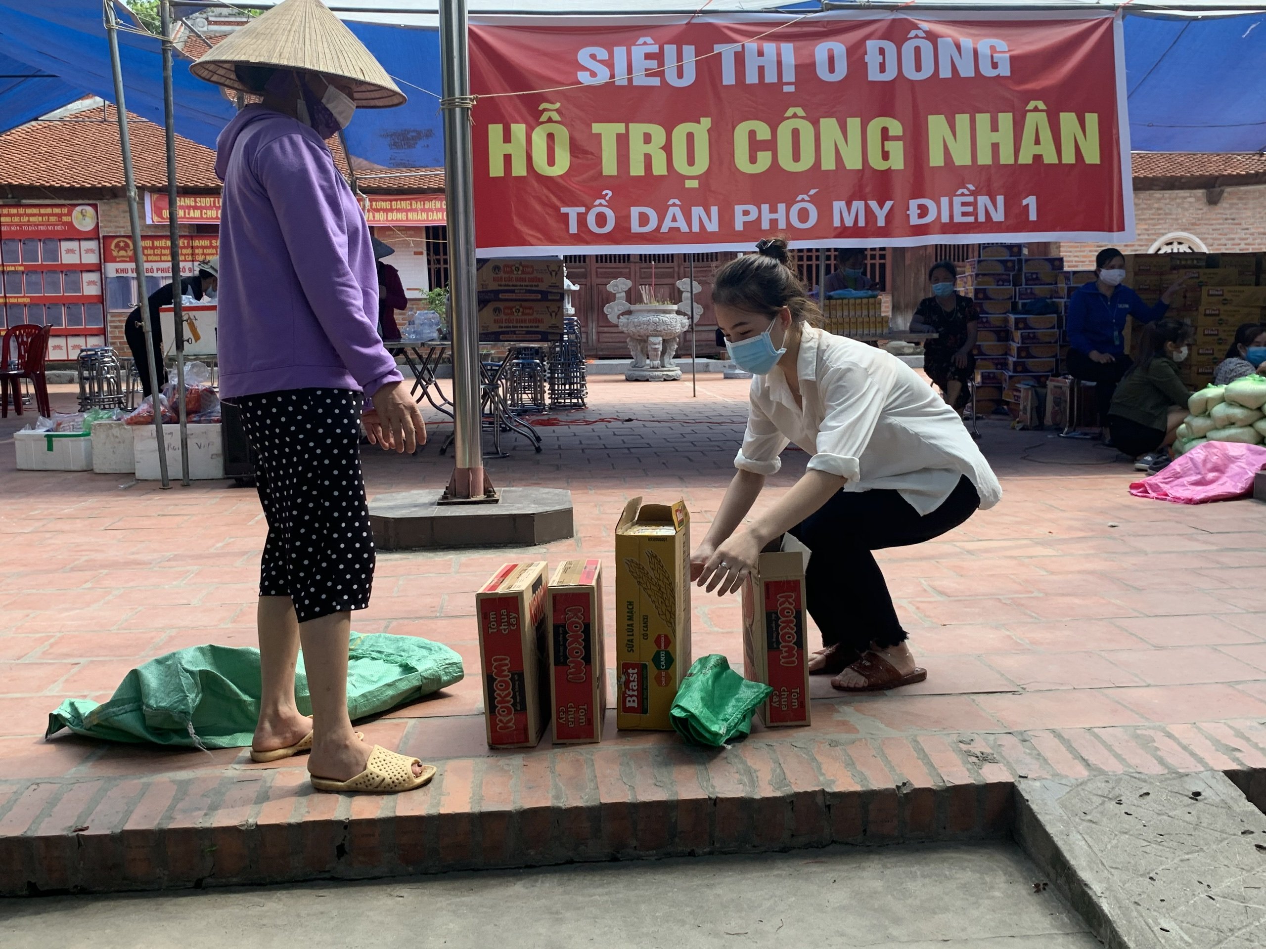 Bắc Giang triển khai hàng loạt ''siêu thị 0 đồng''